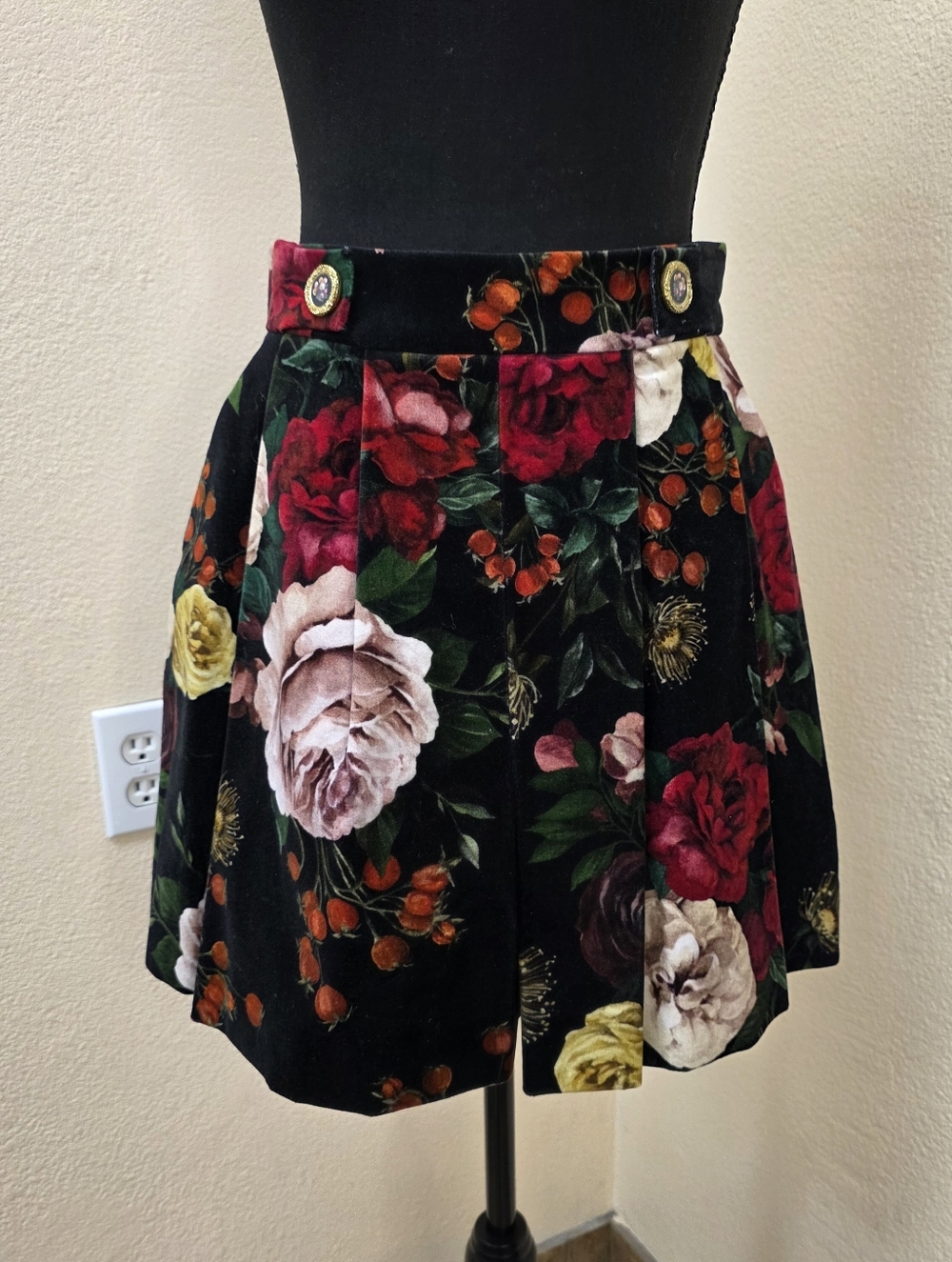 Dolce & Gabbana Floral Skort